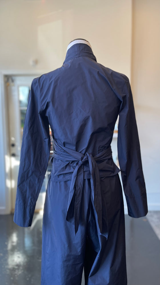 Amethyst Wrap Blouse in Crash