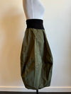 Olive Papercrash Balloon Skirt