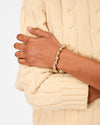 Beaded Strand Bracelet in Gold