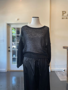  Brazeau Tricot Alpaca Ballet Topper Black