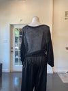 Brazeau Tricot Alpaca Ballet Topper Black 4