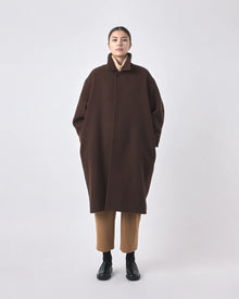  7115 by Szeki deep Walnut wool cuffed coat found at Patricia in Southern Pines, NC