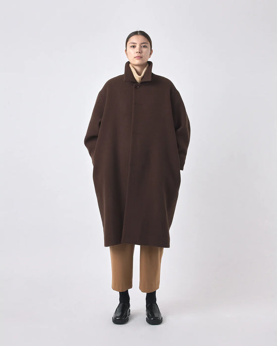 7115 by Szeki deep Walnut wool cuffed coat found at Patricia in Southern Pines, NC