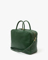 Claude Leather Handbag in Evergreen Rustic