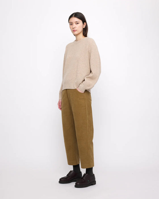 Almond Signature Yak Poet Sweater