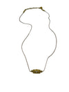 Rakhi 1 White Topaz Choker - Fil Lilac