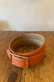  W. Kleinberg Tangerine Luscious Calf Reversible Belt