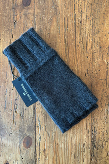  Cashmere Coal Open Mittens