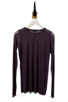 Brazeau Tricot long sleeve silk pinot tulle shirt found at Patricia in Southern Pines, NC