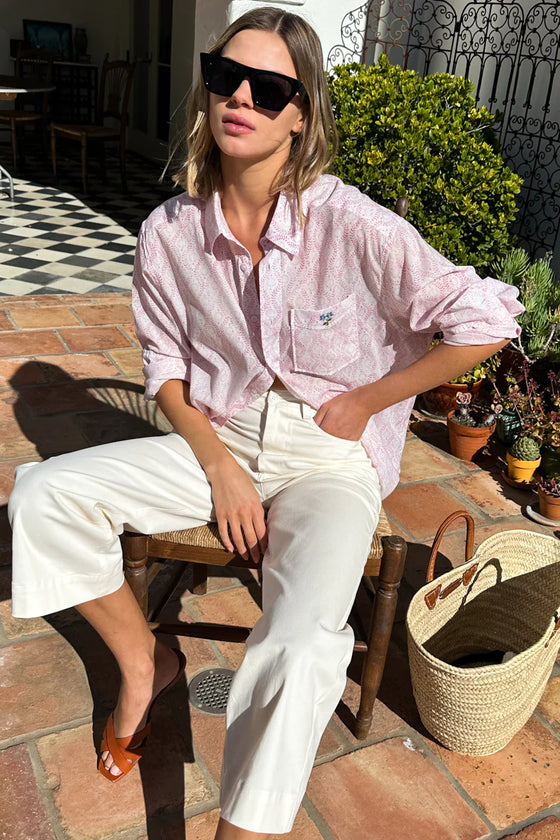 Emerson Fry Solstice Blush Organic Ryan Shirt found at Patricia in Southern Pines, NC