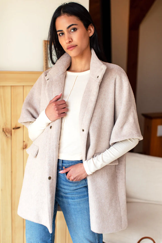Emerson Fry Sand Mohair Layering Jacket found at Patricia in Southern Pines, NC