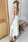 Emerson Fry Buttercream Front Seam Sundress