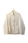 Cotton and Linen Jacket in Optical