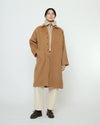 Long Wool Duster Camel