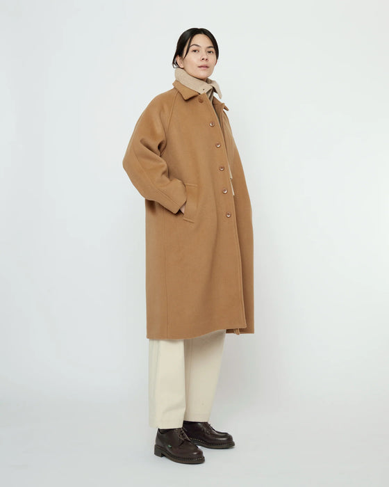 Long Wool Duster Camel