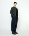 Boiled Merino Wool Shirt Jacket Charcoal