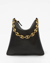 Foldover Clutch w/Tabs in Petit Caviar
