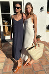 Emerson Fry Polar Night Front Seam Sundress
