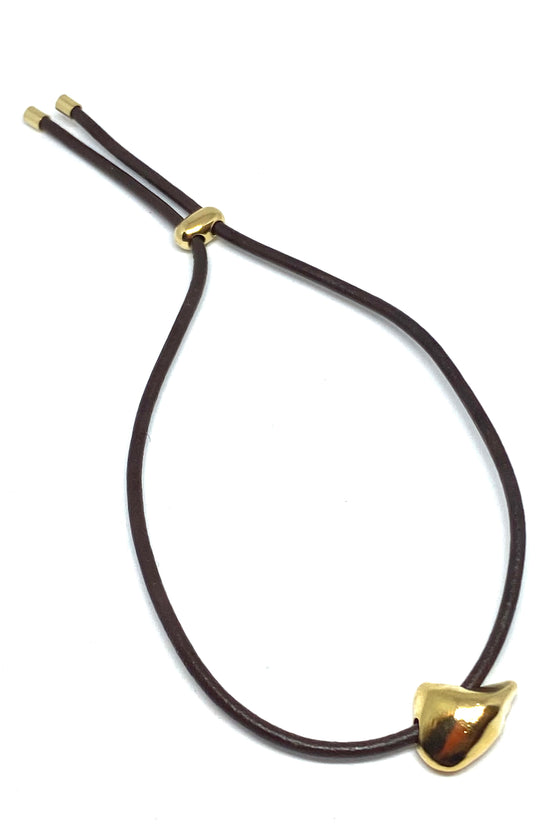 Sylvia Benson Aloe Leather Bracelet