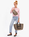 Grande Bateau Tote in Desert Snake