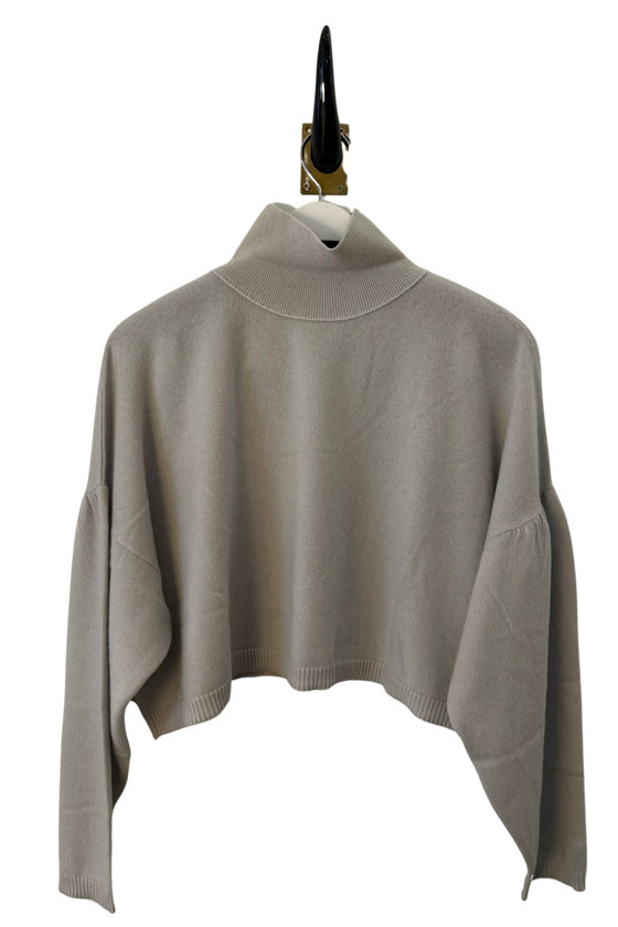 Powder Swing Mock Neck Sweater