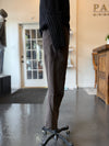 Corduroy Cropped Pants Mulch