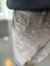 Corduroy Cropped Pants Mulch