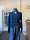 Cashmere Crewneck Pullover Sweater Ink