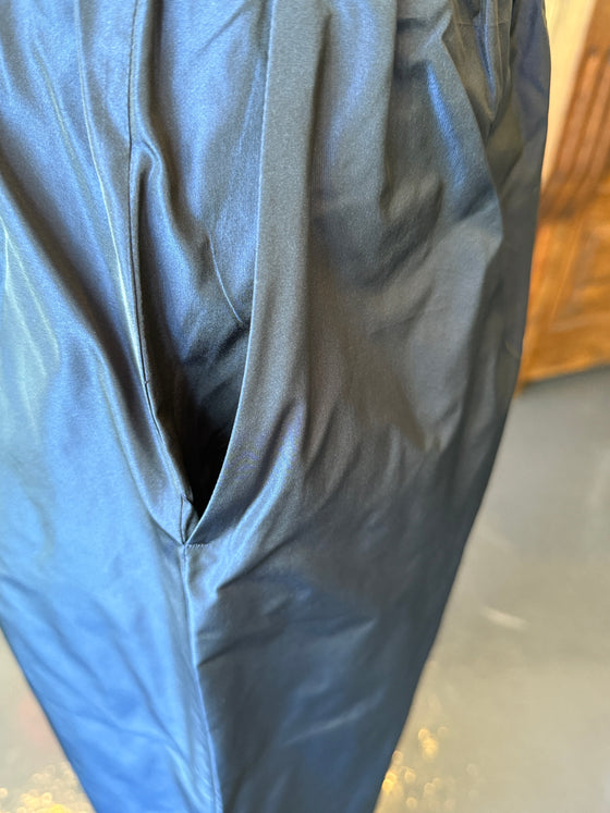 Navy Wide Leg Pants Papercrash