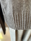 Cashmere Crewneck Pullover Sweater Charcoal