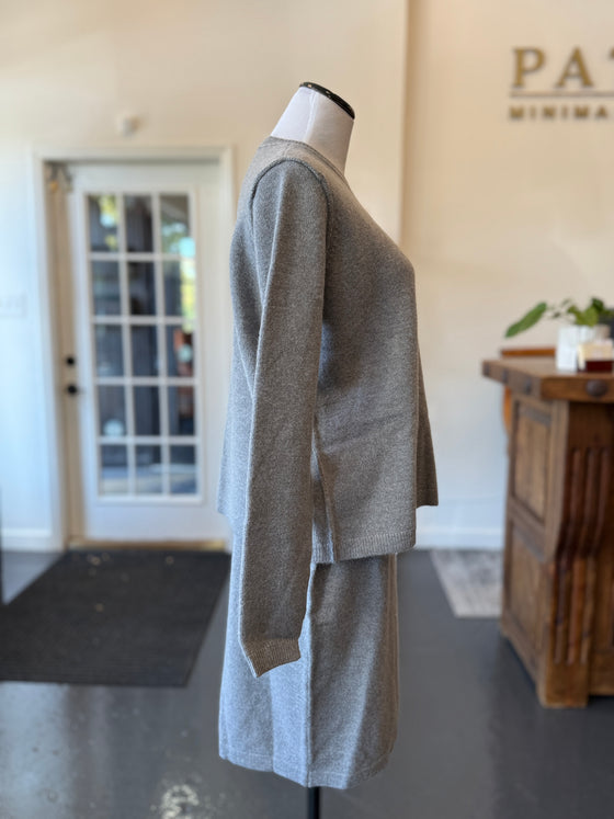 Reg Royal Cashmere Crew Neck Feather