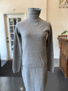 Reg Royal Cashmere Turtleneck Sweater Feather