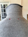 Reg Royal Cashmere Turtleneck Sweater Feather