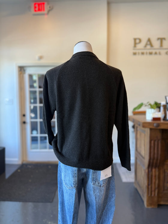 Press Wool Raglan Pullover Sumi
