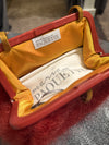 Susan Burnt Orange Mohair Clutch