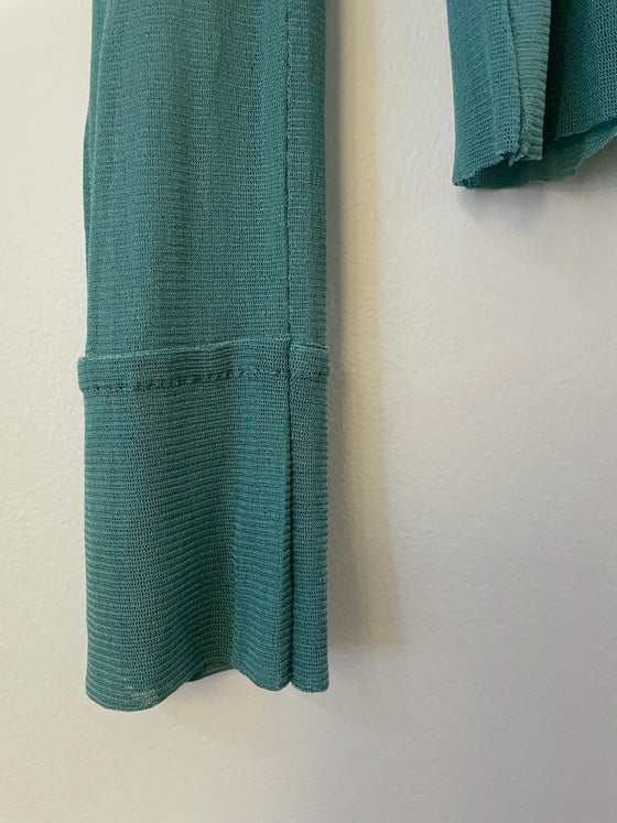 Longsleeve Silk Tulle T - Surf