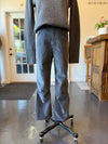 Soft Corduroy Cropped Pants Graphite