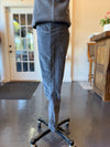 Soft Corduroy Cropped Pants Graphite