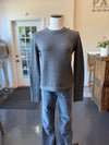 Cashmere Crew Neck Grey Melange