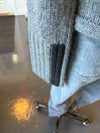 Cashmere Crew Neck Grey Melange