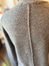 Cashmere Crew Neck Grey Melange