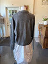 Cashmere Rip Crewneck Flannel