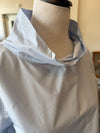 Round Collar Blouse Papertouch Crash Sky