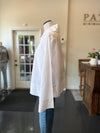 Round Collar Blouse Papertouch Crash White