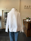 Round Collar Blouse Papertouch Crash White