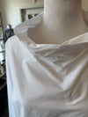 Round Collar Blouse Papertouch Crash White