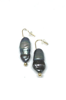  Mila Lavender Pearl Earrings