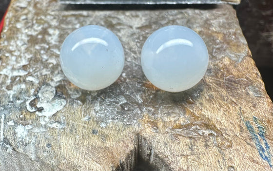 Gabrielle Sanchez Milky Moon Quartz Flyer Earrings