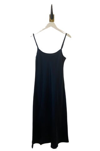 Brazeau Tricot Classic Petal Slip Dress Sapphire