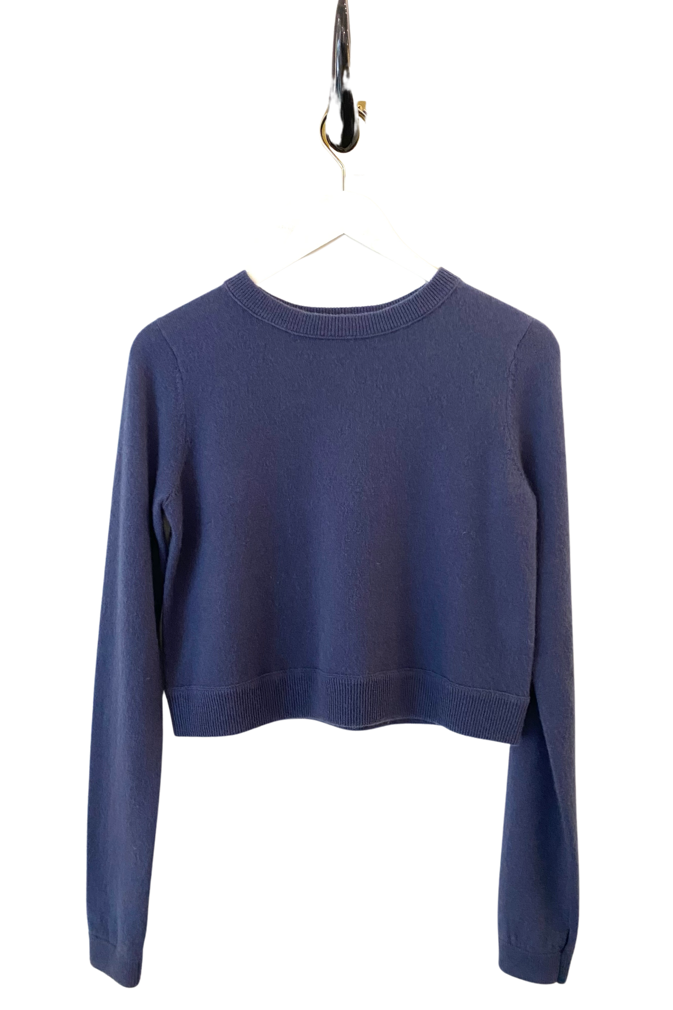 Brazeau Tricot Cashmere All Thumbs Sweater in Nightfall
